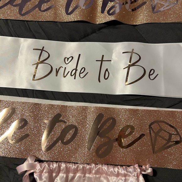 Bride To Be Sashes - Picture 2 of 5